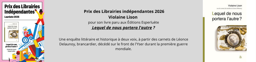 Prix des Libraires Indépendants 2026